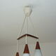 Suspension boomerang Louis Kalff years 60