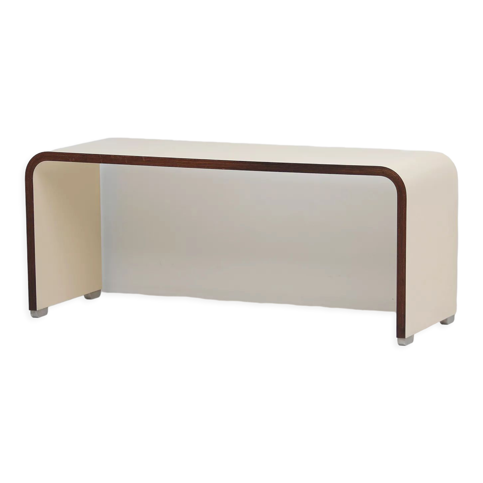 Console / side desk produced by the Belgian company Bergwood in the 1970s.