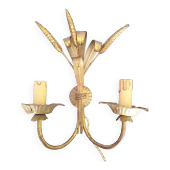 Wheat ears wall lamp