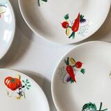 4 vegetable plates Lunéville – France