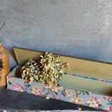 Ancient cherry blossom fabric box 1940