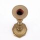 Antique French candlestick in bronze, ca. 1890