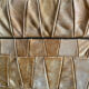 Banc pouf coffre en cuir patchwork  De Sède