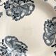 8 ironstone soup plates "Les Violettes" Salins