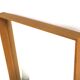 Scandinavian oak mirror, Sweden 1960