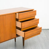 Enfilade 60s, walnut, restored 200cm