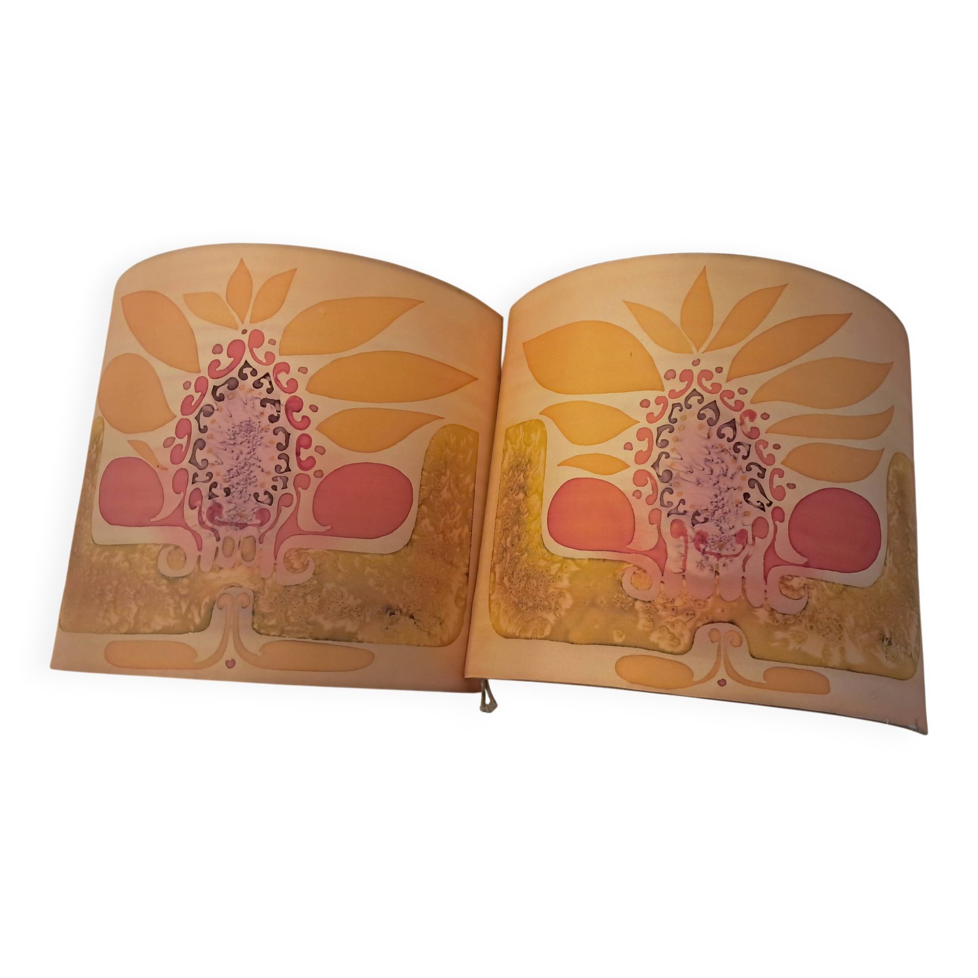 Silk appliqués from the 70s