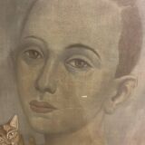 Portrait oil on canvas