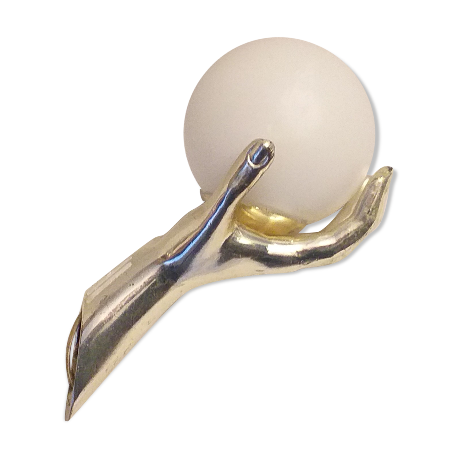 Hand wall lamp Arlus 1960