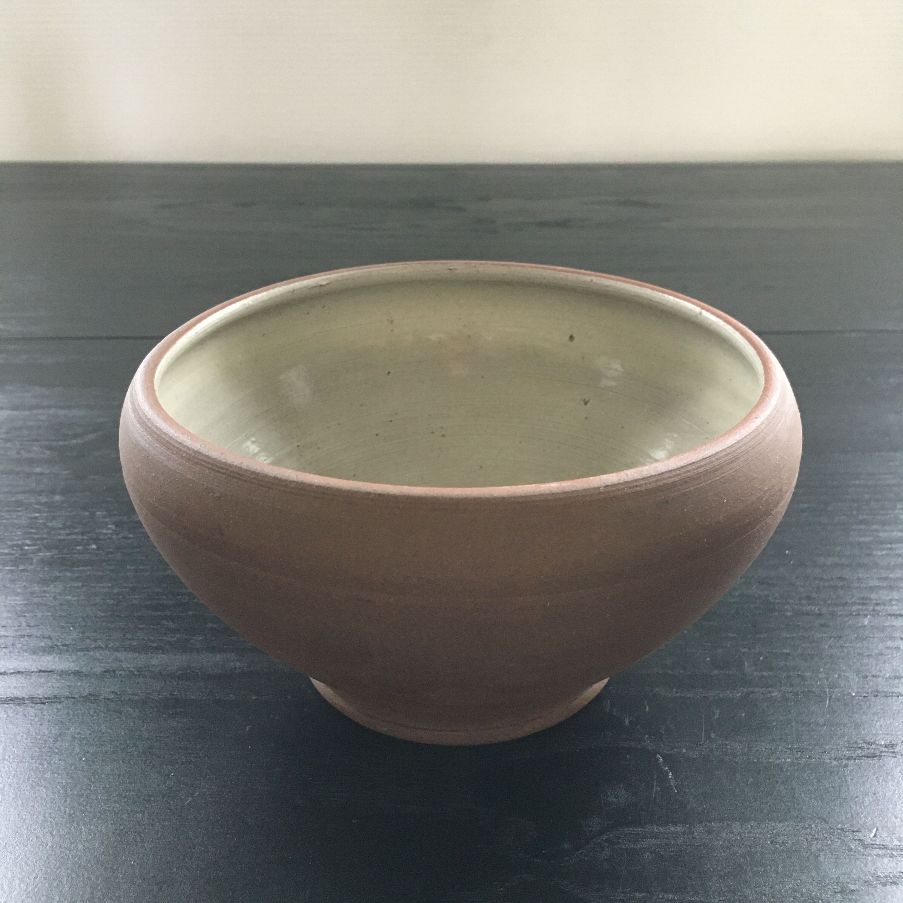 Jatte brune intérieur émaillé