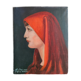 Ancient portrait of Saint Fabiola