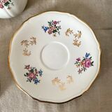 Antique tea set in Amandinoise porcelain