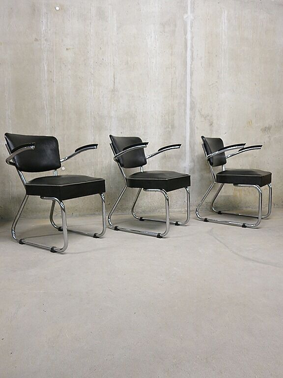 Industrial design tube chairs