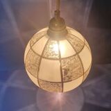 Vintage 60s portable pendant lamps from France - newly electrified