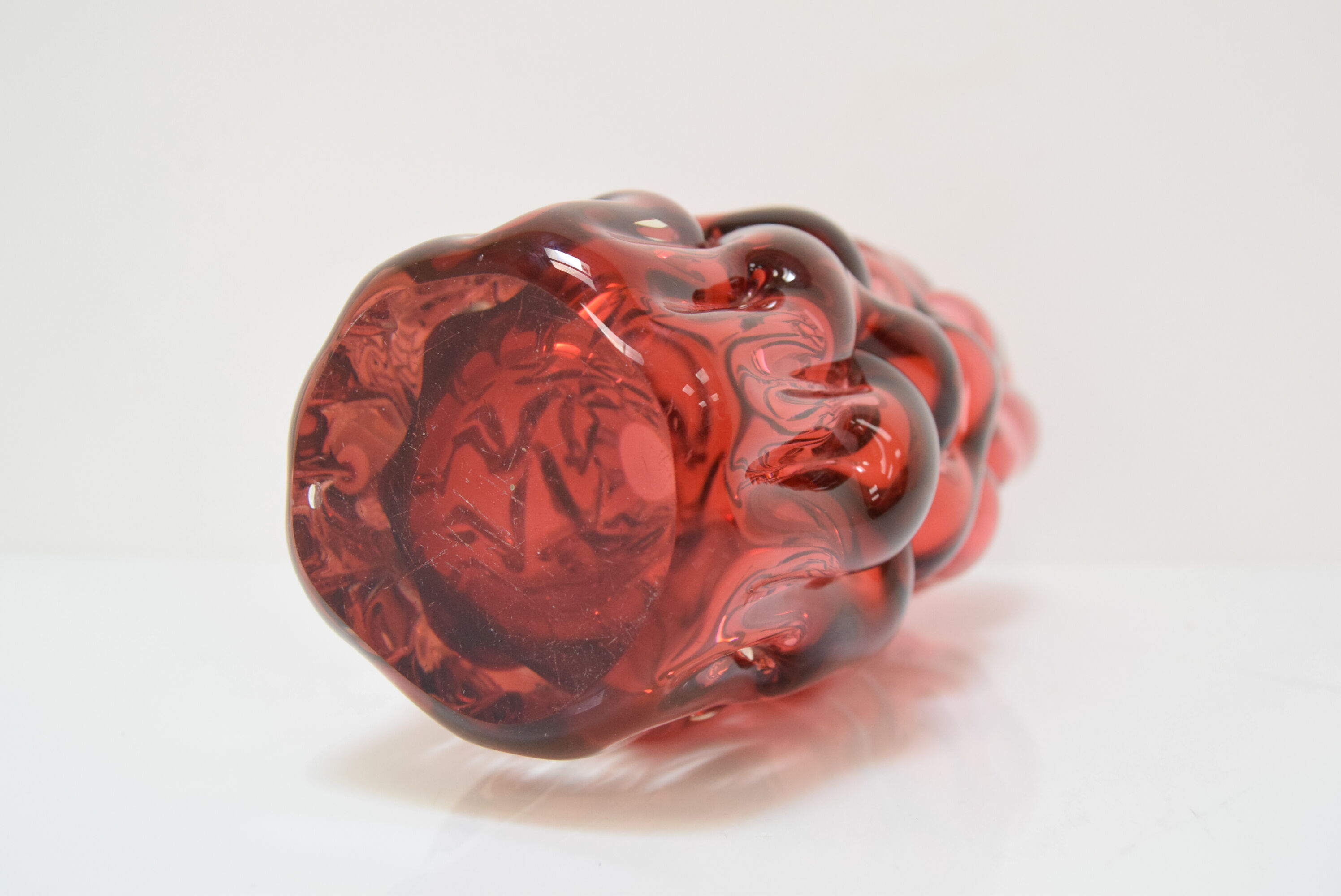 Glass Vase by Pavel Hlava for Crystalex Nový Bor,1970's.