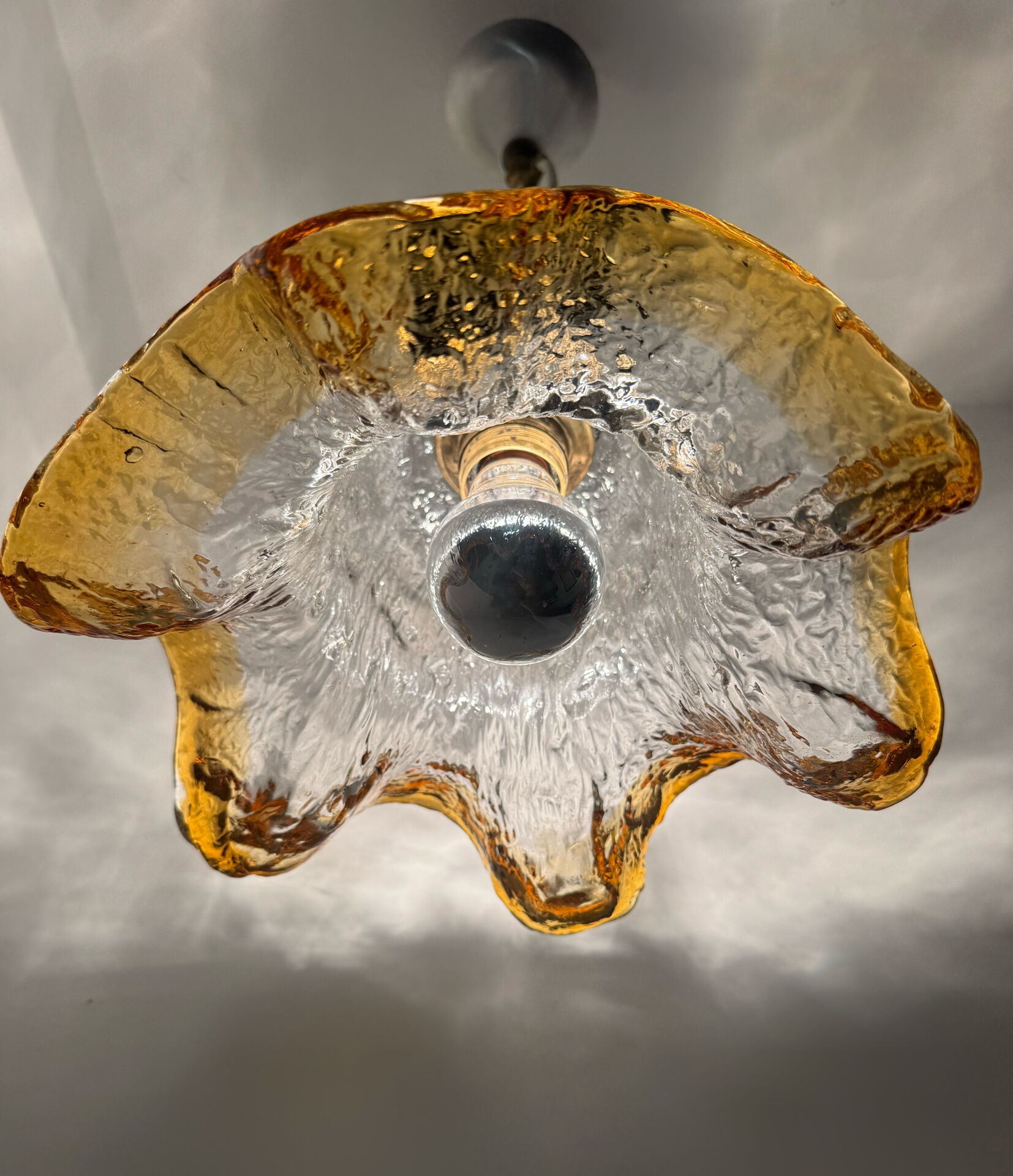 Murano glass chandelier from the 1970s.