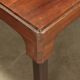 Vintage coffee table in veneered exotic wood, Italian design, 1960s.