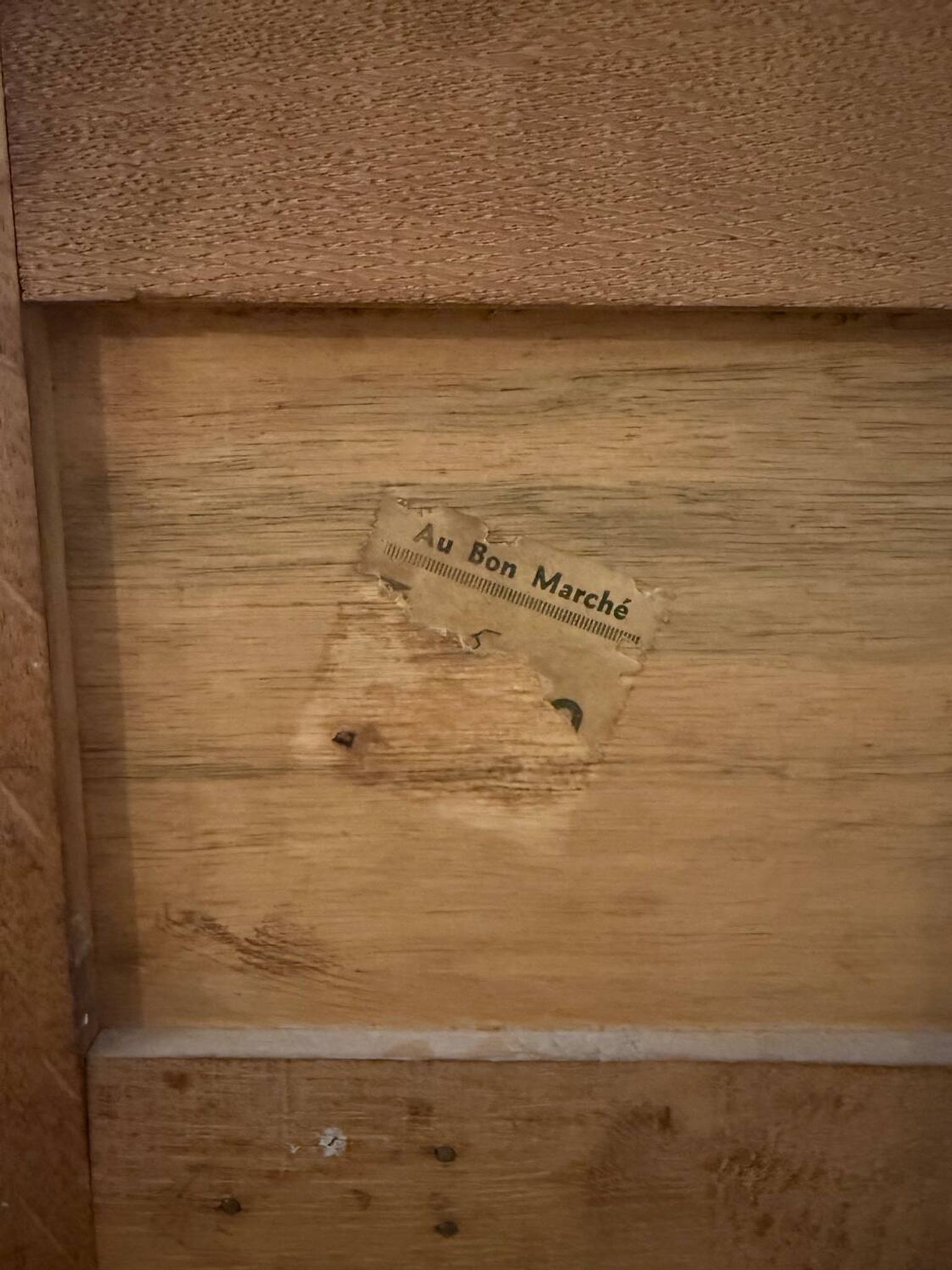 Carved oak secretary