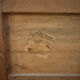 Carved oak secretary