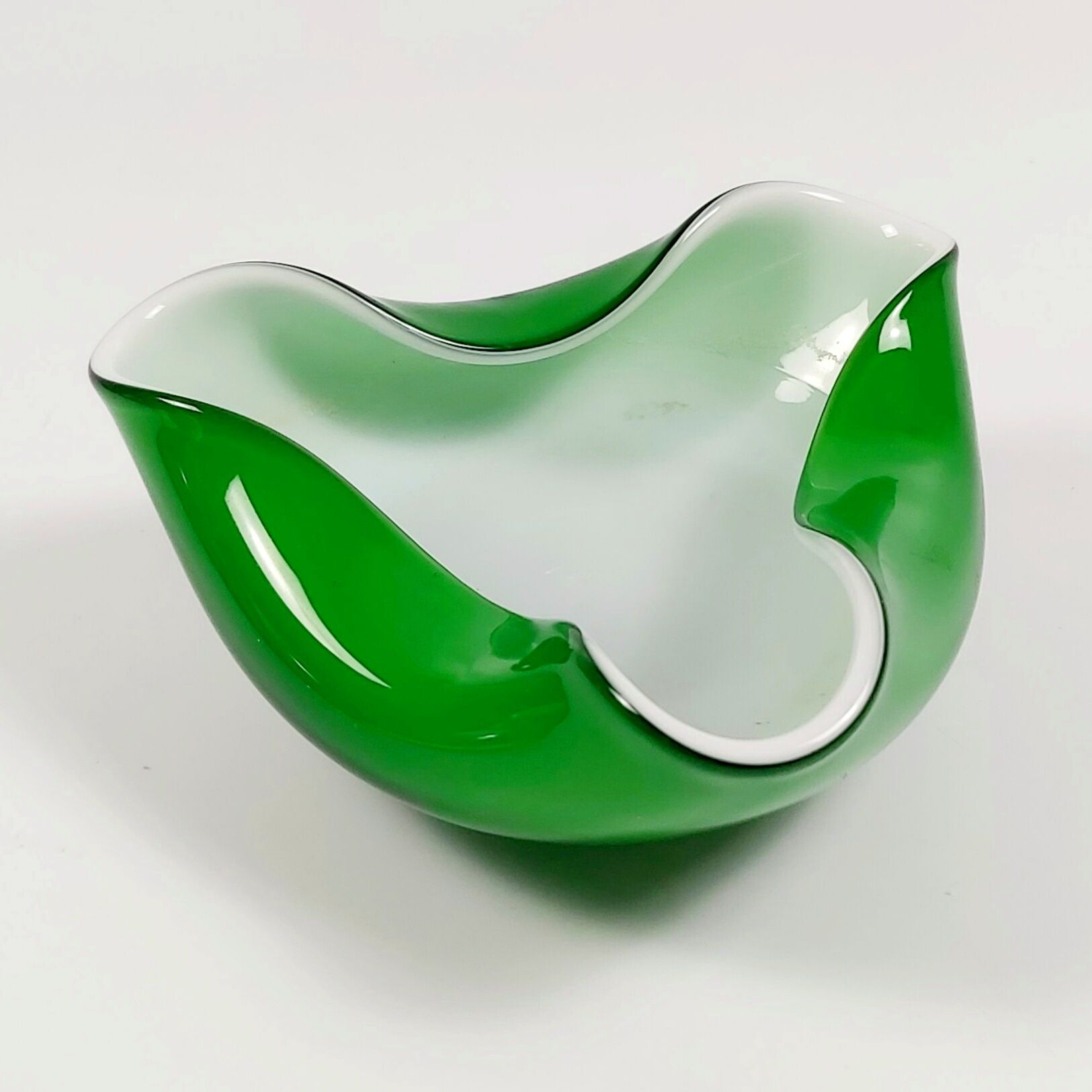 Mid-Century Murano Glass Ashtray by Flavio Poli, 1960s