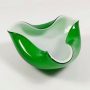 Cendrier en verre de Murano du milieu du siècle par Flavio Poli, années 1960