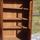 Louis XV library in rosewood marquetry