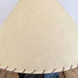Asian lamp, 2 M fabric cable, paper lampshade
