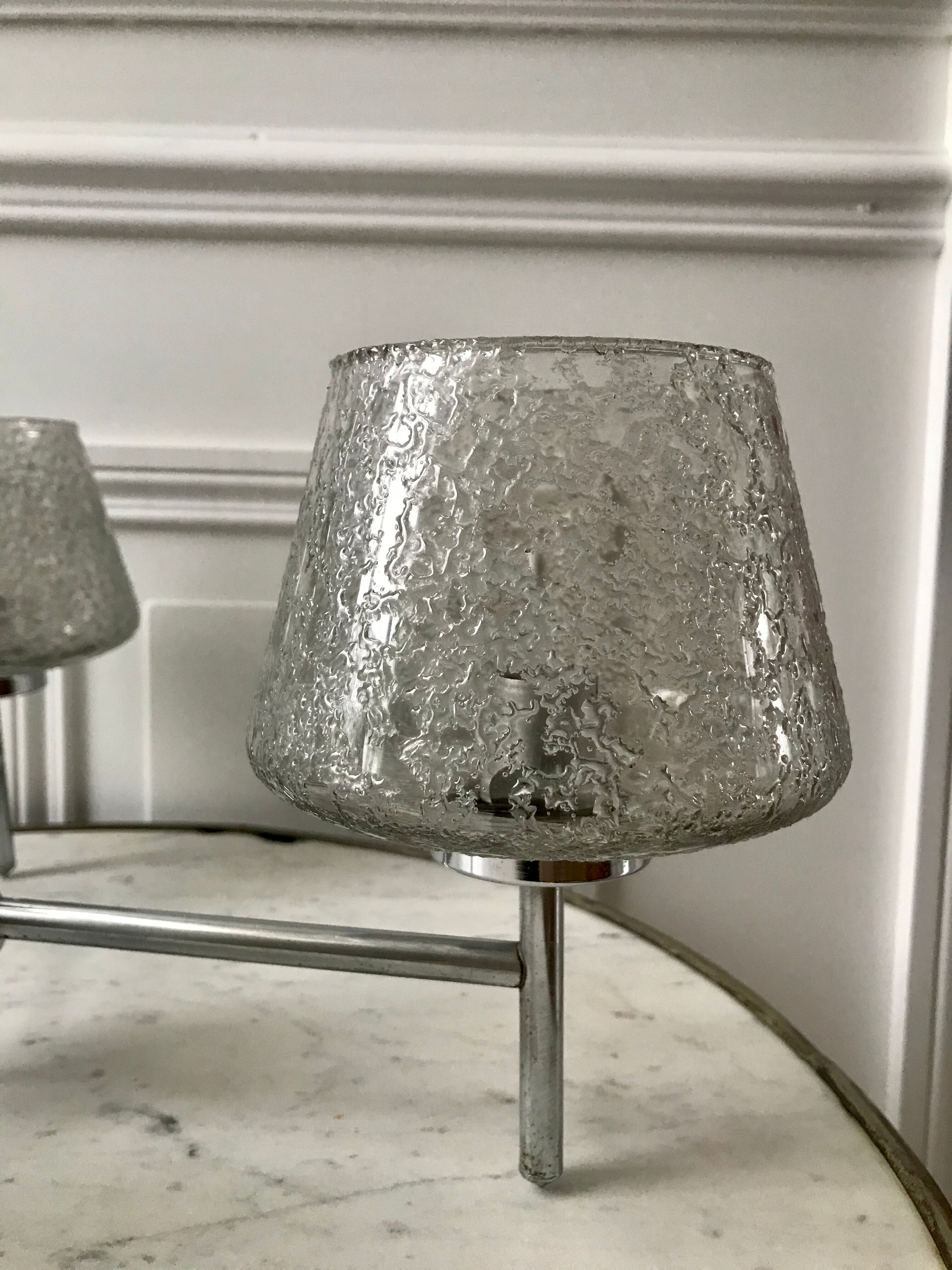 50s suspension chandelier