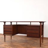 Mid-Century Polish Double-Sided Desk from Poznańskie Fabryki Mebli, 1960s.