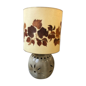 Lampe céramique vallauris années 60
