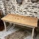 Rustic wooden table