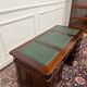 Bureau classique anglais avec cuir vert