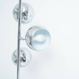 Chrome floor lamp 3 globes