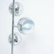 Chrome floor lamp 3 globes