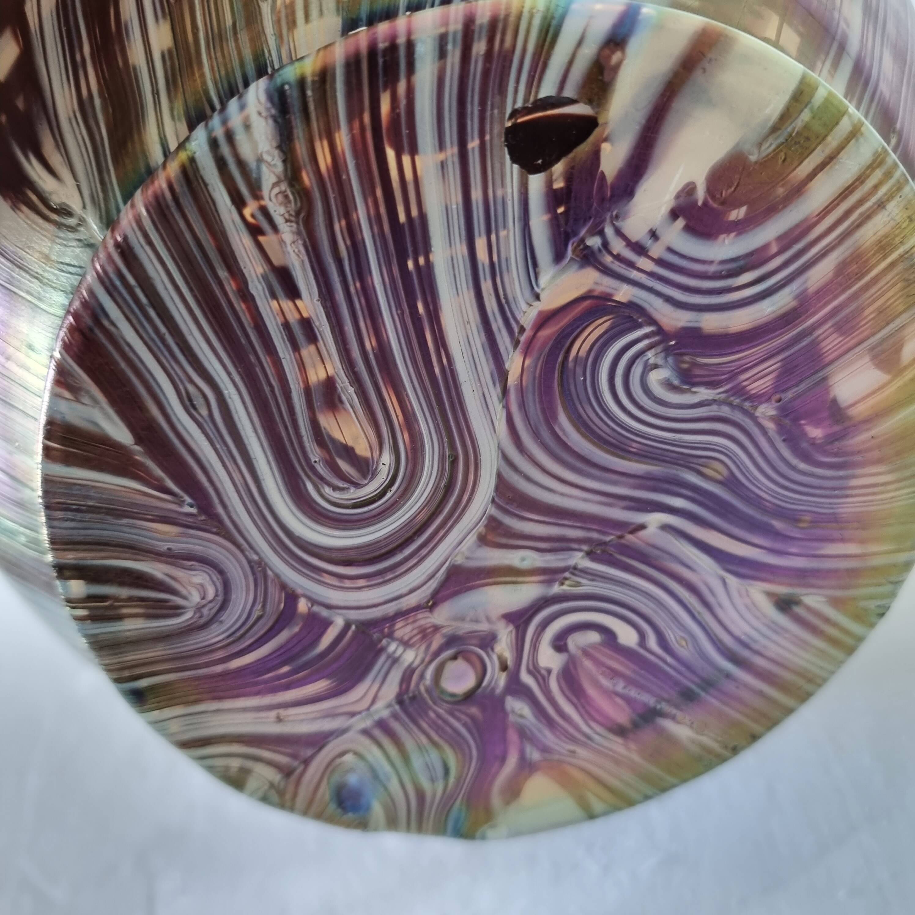 Large early 20th century Loetz Bohemia iridescent art glass vase