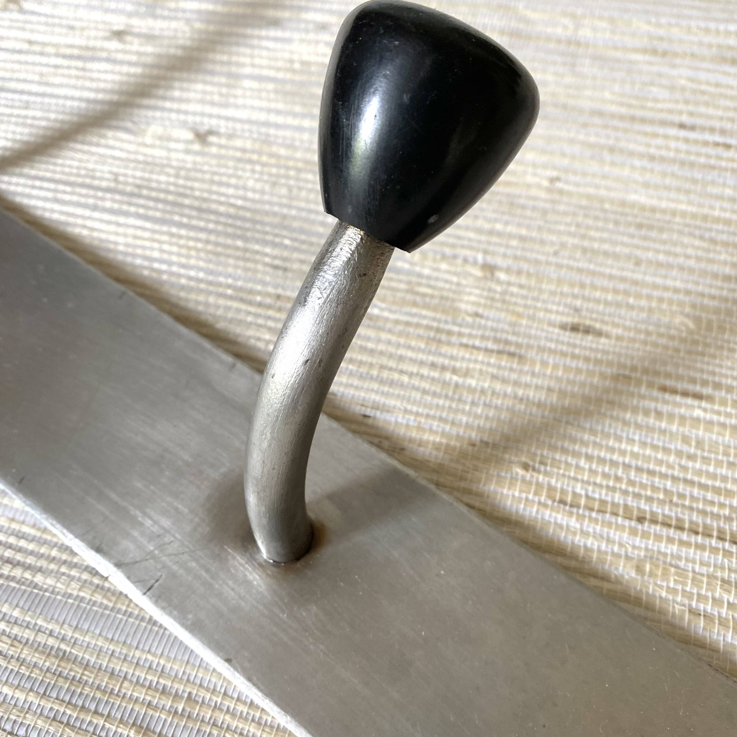 Industrial wall coat rack, 50s