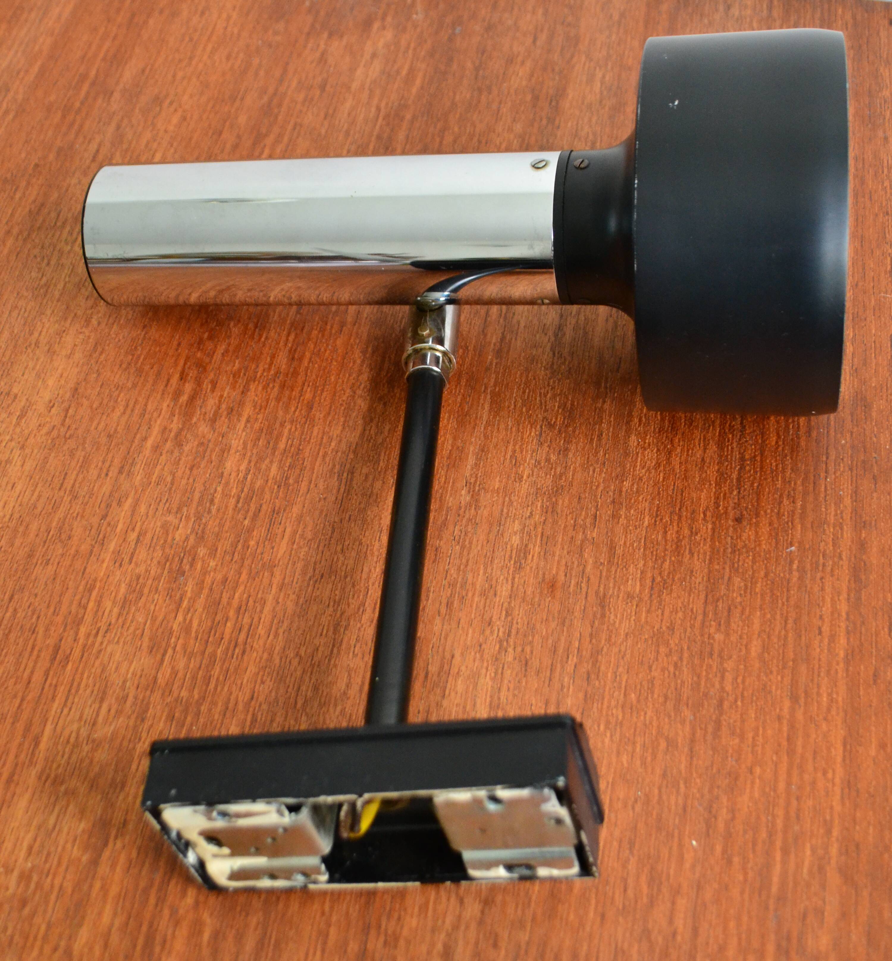 ERCO spotlight wall light from the 70s
