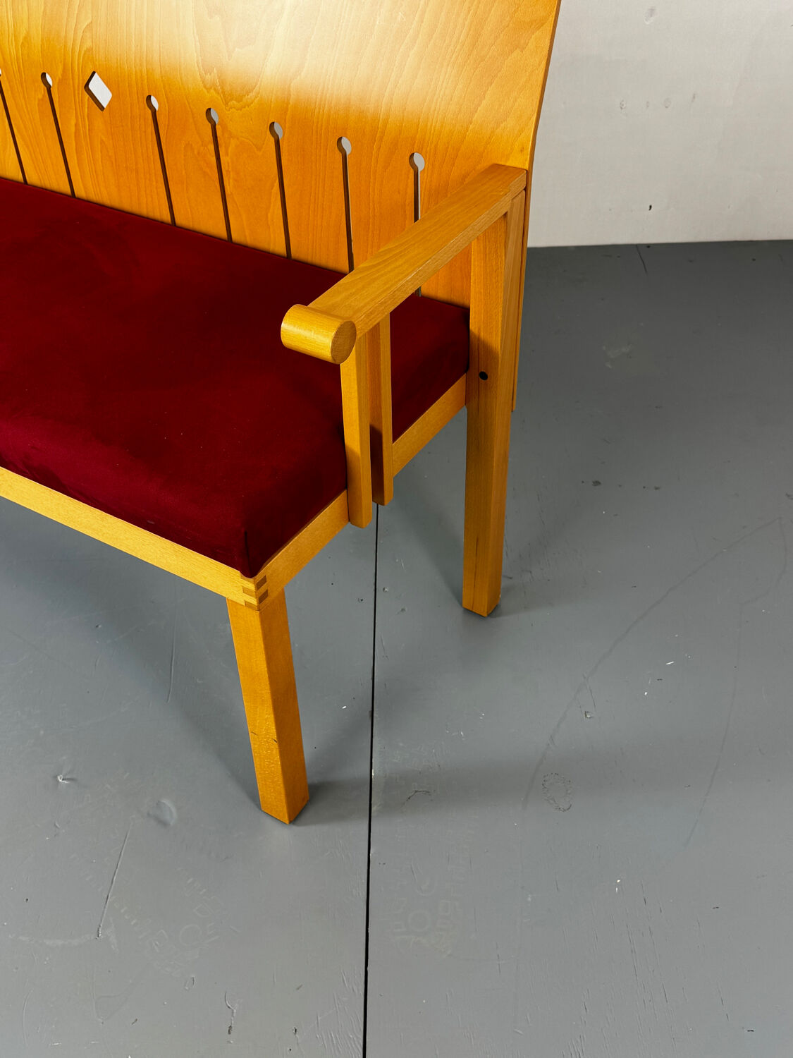 Sculptural Sofa by Arno Votteler for Bisterfeld and Weiss, 1980S