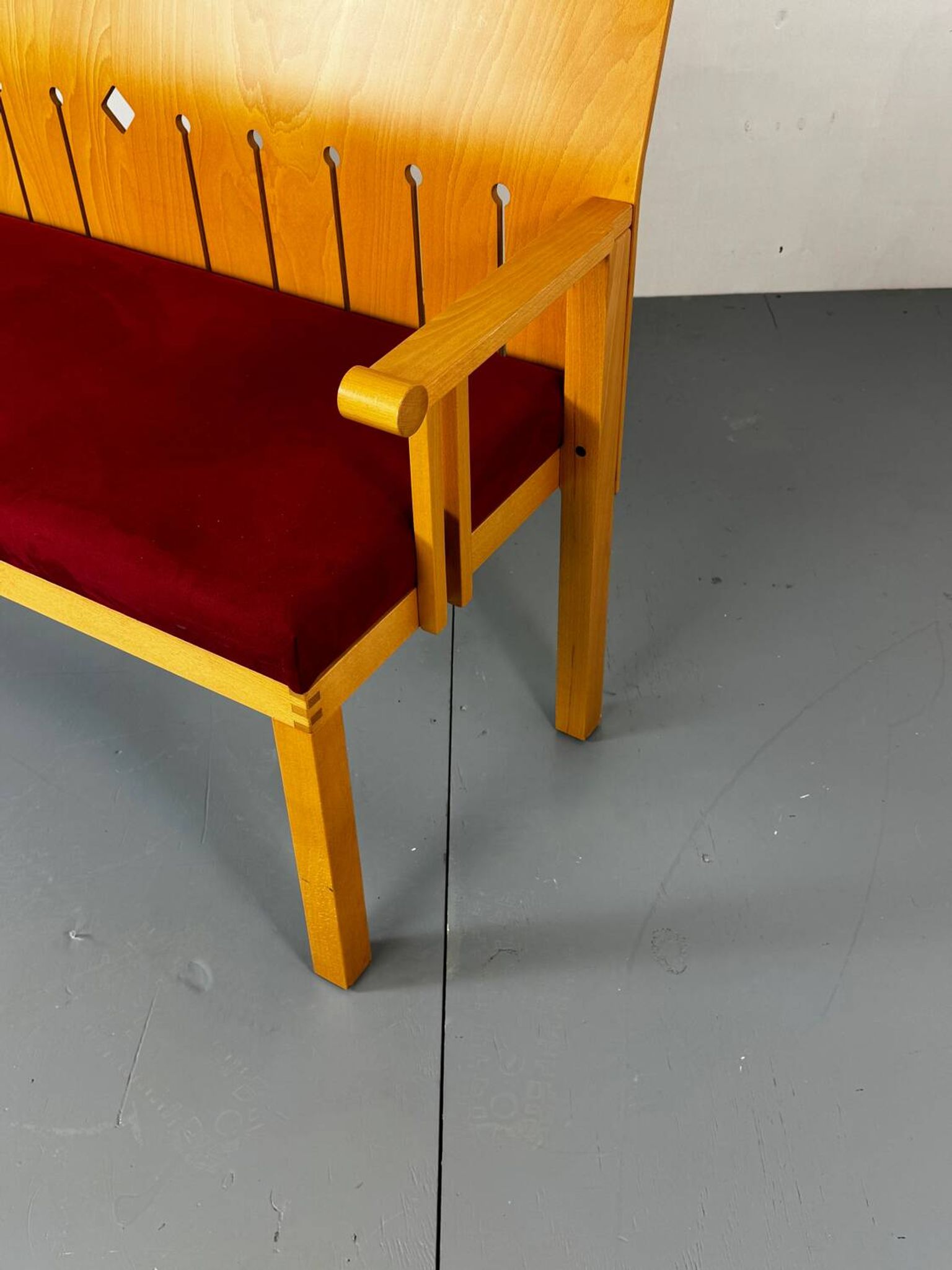 Sculptural Sofa by Arno Votteler for Bisterfeld and Weiss, 1980S