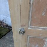 Small wardrobe in natural wood