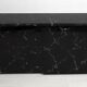 Marquina Black Marble lacquer Italian Post Modern Sideboard, 1980s