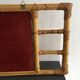 Mirror with 60s rattan pater