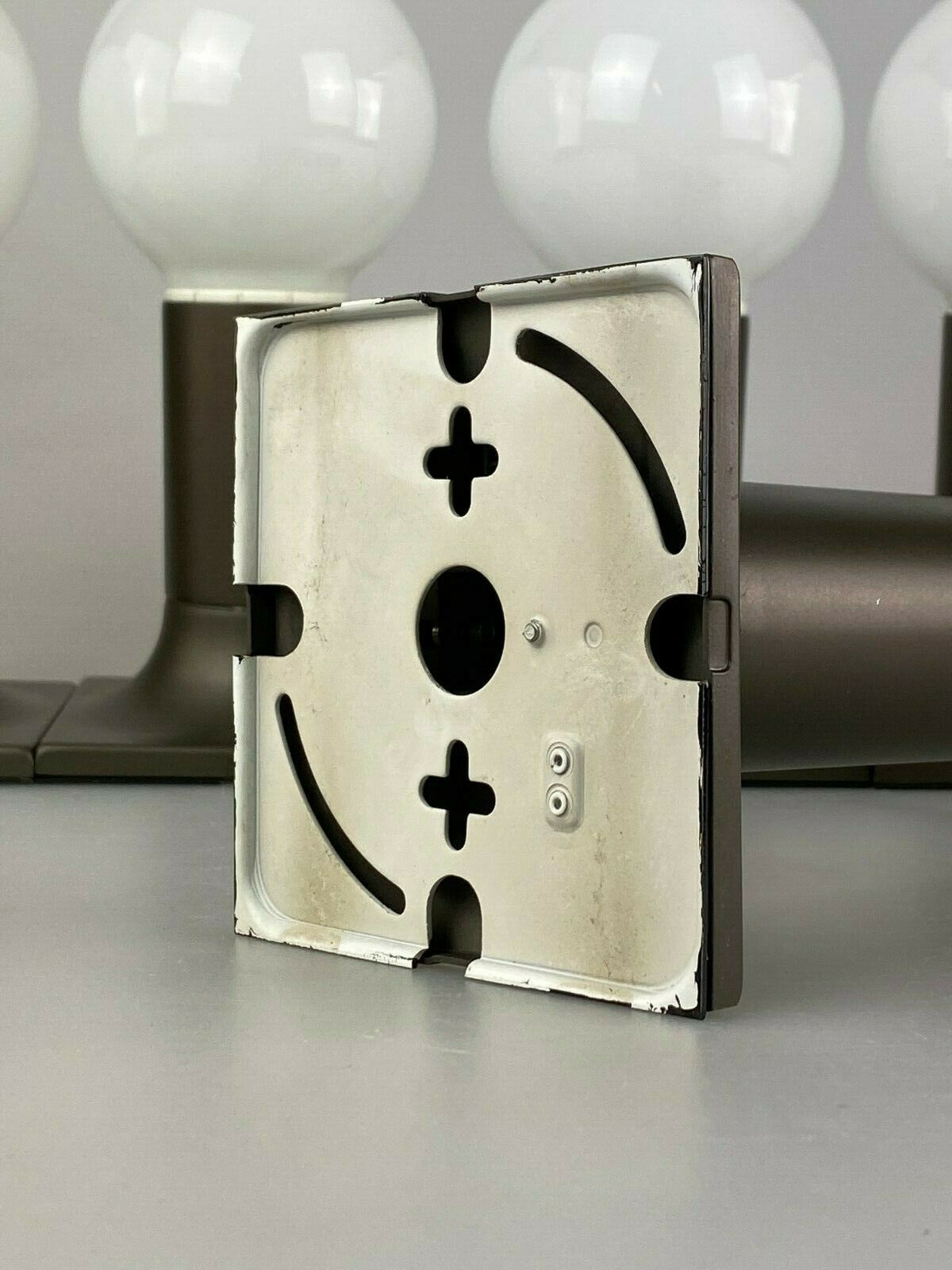 1960s 1970s tube wall lamps by Rolf Krüger for Staff