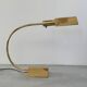 Lampe design de bureau ou de table Vintage en laiton de Boulanger Belgique 1970