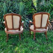 Paire de fauteuils style Louis XV