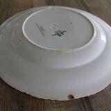 Round plate from the English Manufacture Minton model Venetia.