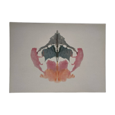 Original Rorschach test card "Card VIII" Imagination