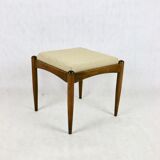 Vintage beige stool by Homa, 1970s