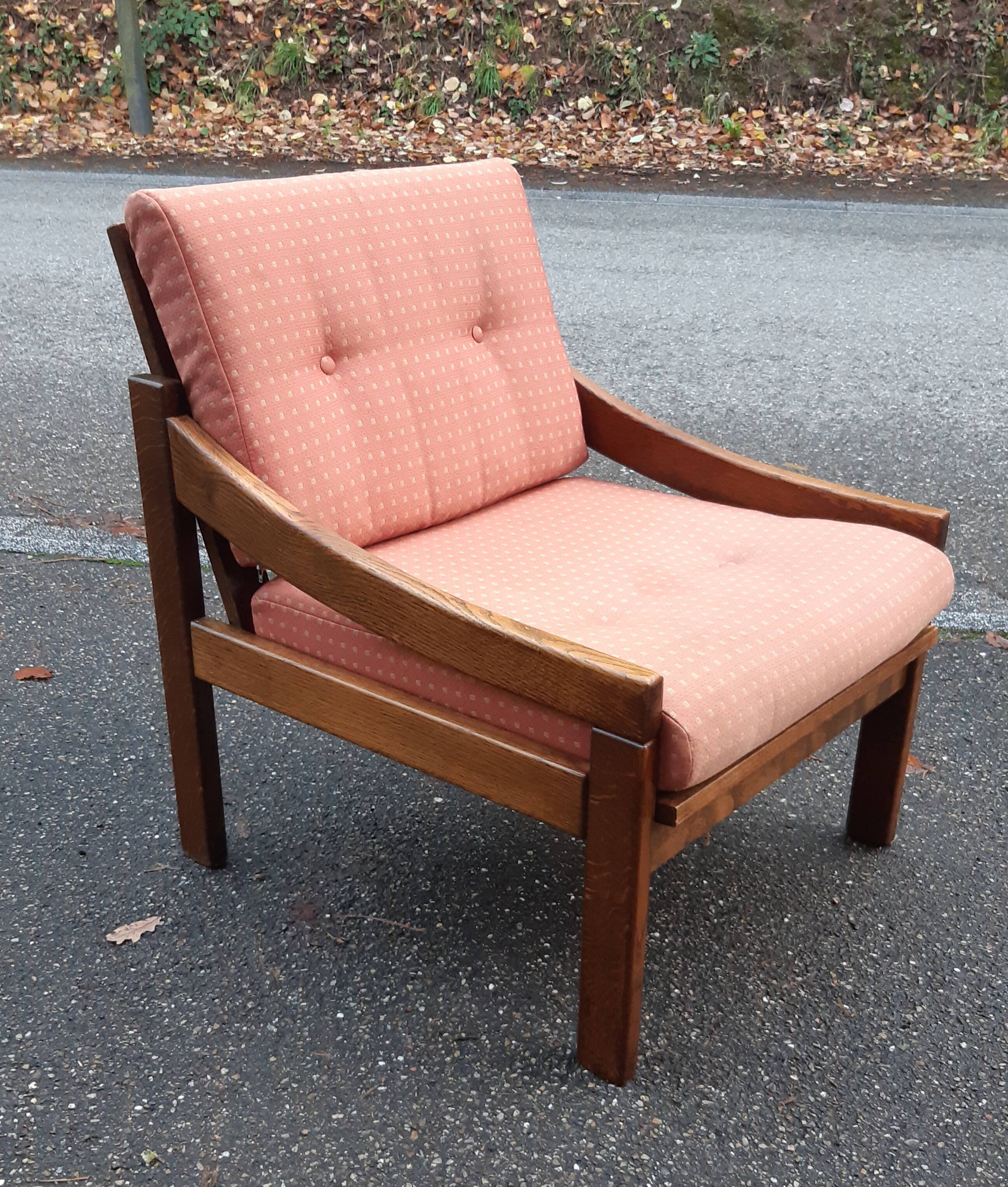 Scandinavian fireside chair from the 70s