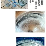 Ensemble en verre Holmegaard par Per Lutkin, Danemark 1959-60